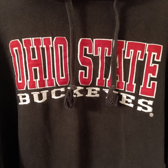 Ohio State Buckeyes Hoodie - Black and Red - Picture 3 of 5